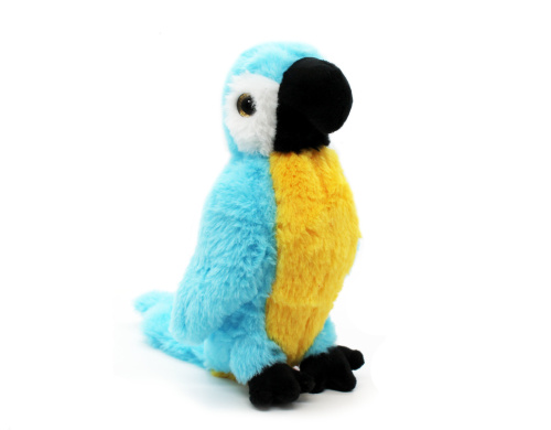 13747 Игрушка мягконабивная Попугай Ара голубой 23 см 13747 Игрушка мягконабивная Попугай Ара голубой 23 см